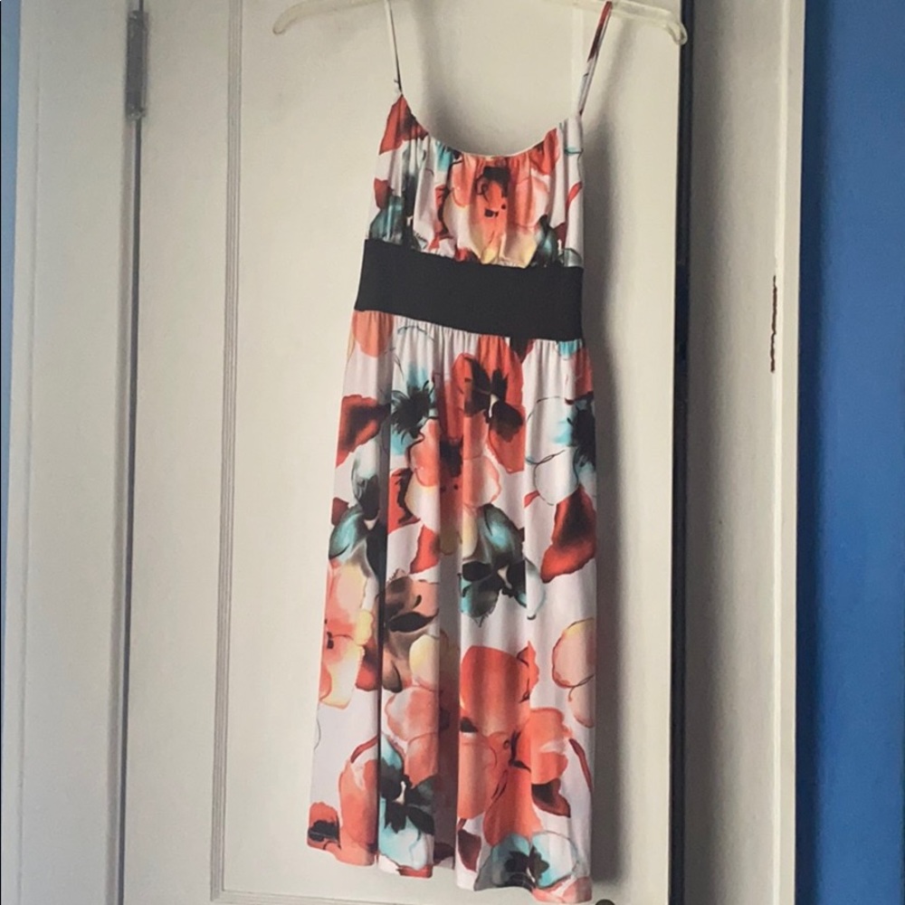 Floral juniors dress
